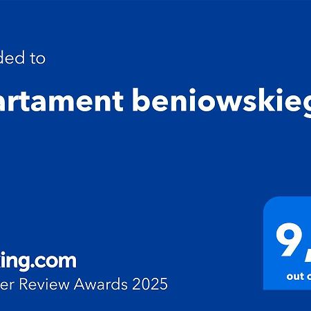 Apartament Beniowskiego Gdańsk Eksteriør billede
